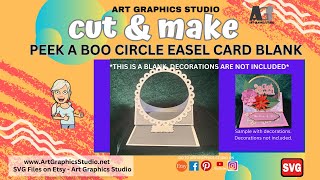 Peek a Boo Easel Circle Card [upl. by Yntruoc988]