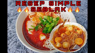 RESEP MEMBUAT SEBLAK JELETET SIMPLE [upl. by Aicissej]