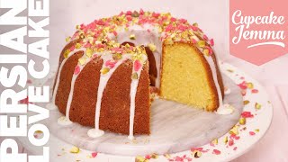 Bundt Tin Persian Love Cake Recipe amp Tutorial  Cupcake Jemma [upl. by Kong627]