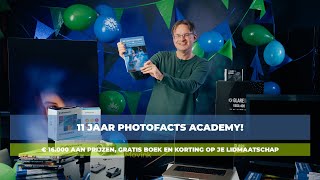 Photofacts Academy 11 jaar maak kans op €18000 aan prijzen [upl. by Tepper237]