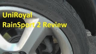 UniRoyal Rainsport 2 Tyre Review [upl. by Hands]