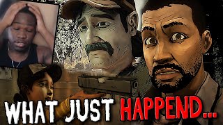 WHAT THE HECK JUST HAPPEND I CANT THINK  The Walking Dead Telltale EP 3 [upl. by Troxell]