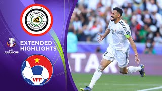 Iraq vs Vietnam  Extended Highlights  AFC Asian Cup  CBS Sports Golazo [upl. by Ataynik672]