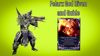 Felarx Build and Guide  Critical Chance God Riven Warframe [upl. by Luke]