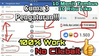 Cara Menambah Like Foto Facebook Terbaru 2020 10 Menit Tembus 10Ribu Like  Geratis dan Permanen [upl. by Aeet805]