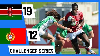 KENYA vs PORTUGAL Rugby 7s Challenger Series Full Highlights Montevideo Uruguay [upl. by Eissej]