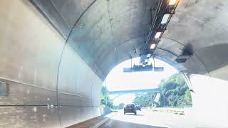 Hindhead Tunnel  Southbound amp Northbound  on the A3  Dashcam 4K [upl. by Helene173]