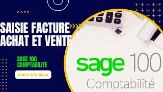 Saisie facture de vente et achat [upl. by Annehcu]