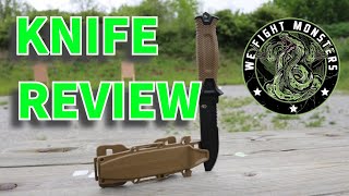 Gerber Strong Arm Fixed Blade reviewed by Tony Pignato [upl. by Yartnoed]