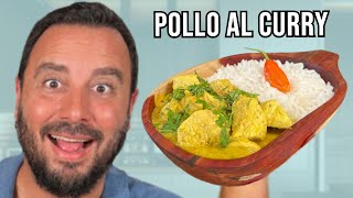 Tutorial Rápido Cómo hacer POLLO AL CURRY  Receta Pollo Hindú Fácil  Tulio Recomienda [upl. by Nosemyaj]