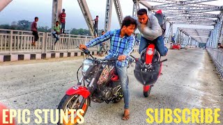 Funny Bike Stunt Fails In Assam  Must Watch [upl. by Settle]