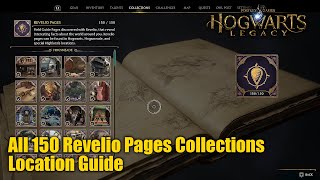 Hogwarts Legacy  All Revelio Pages Collection Location Guide [upl. by Gignac]