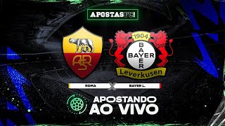 🔴 ROMA X BAYER LEVERKUSEN – AO VIVO  SEMIFINAL DA LIGA EUROPA [upl. by Uis]