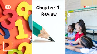 Test Prep Review Chapter 1 [upl. by Shae191]