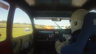 2CV Racing  Pembrey 2023  Race 1 front view [upl. by Airyt]