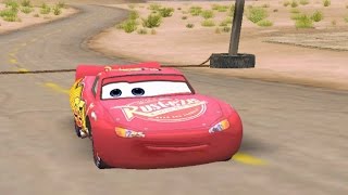 Lightning McQueen Cars Movie Game All Cutscenes Tractor Tipping Frank Mater Mack Truck Tractor Video [upl. by Hibbs68]