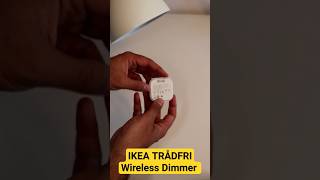 IKEA TRÅDFRI Wireless Dimmer How to Replace CR2032 Battery shorts [upl. by Notyard]