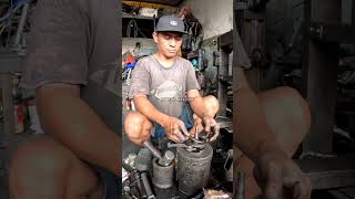 Doktor mekanik pasang stang ‼️youtubeshorts mekanik bengkelmotor [upl. by Taber]