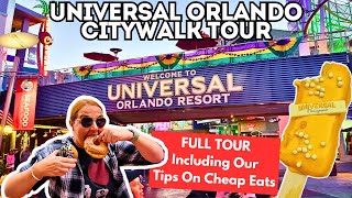 FULL TOUR Of Universal CityWalk Orlando  Helping To Plan Your Orlando Trip [upl. by Noivad]