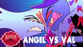 Angel Dust Vs Valentino  VF  Hazbin HÃ´tel [upl. by Margy]