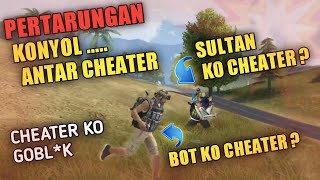 SULTAN KO CHEATER  BOT KO CHEATER  DUA CHEATER DI PERTEMUKAN  GARENA FREE FIRE [upl. by Mill]