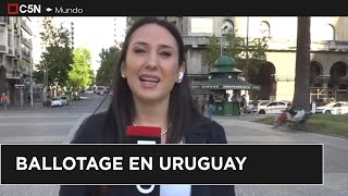 C5N en URUGUAY vivimos la PREVIA de las ELECCIONES desde MONTEVIDEO [upl. by Kcirrej]