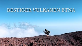 Bestiger en VULKAN  vanlife på Sicilien [upl. by Katrine]