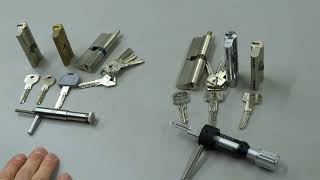 Decoder SS301  Cisa Asix lock picking by decoding tool amp Cisa Astral  Abus D6 D15 [upl. by Anhpad]