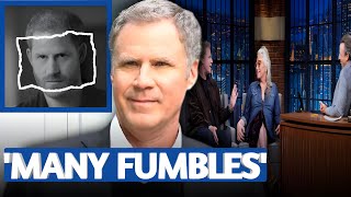 Why Will Ferrell Hilariously MOCKS Prince Harry Royal Return On The Tonight Show With Seth Meyers [upl. by Mackler]