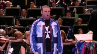 Fantasia on British SeaSongs Part 2 inc Rule Britannia  Last Night Proms 2012 [upl. by Ramonda878]