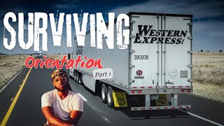 SURVIVING Western Express Orientation amp Training Part 1 [upl. by Kinney161]