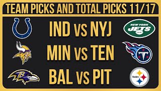 NFL Picks Today 111724 NFL Week 11 Picks and Predictions [upl. by Adnaw656]