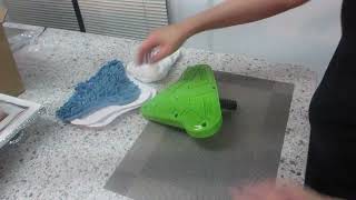 What You Get with the H2O X5 Super Cleaning Kit Cloth Pack for Steam Mop  DEMO [upl. by Cohbath]