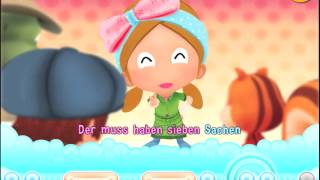 Backe backe Kuchen Kinderlied  Karaoke App [upl. by Schwab]