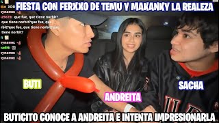 BUTI conoce a ANDREITA y JUNTO CON SACHAUZUMAKI se van a una FIESTA PARTE 1 viralvideo [upl. by Fesoy]