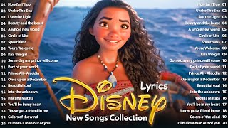 Disney Lyrics Songs Collection 🎶 Disney Music Collection 🎶 Disneys Best Of All Time [upl. by Schober971]