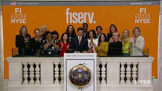 Fiserv NYSE FI Rings The Closing Bell® [upl. by Eladal]