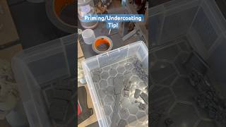 PrimingUndercoating Tip miniaturepainting undercoating killteam hivestorm [upl. by Ennylcaj]