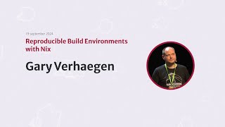 quotReproducible Build Environments with Nixquot by Gary Verhaegen at Heart of Clojure 2024 [upl. by Roderick]