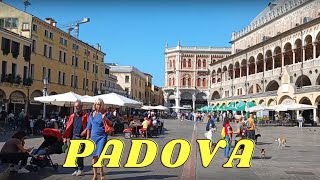 PADOVA Padua  ITALY 🇮🇹  OTTOBRE 2023  4K Walking Tour [upl. by Leno704]