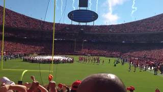 Largest flyover in NFL History [upl. by Sidras]