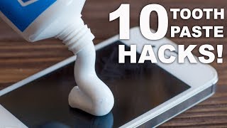 10 Tooth Paste Life Hacks [upl. by O'Shee813]