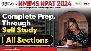 NPAT NMIMS 2024  Complete Preparation Through SelfStudy  All Sections  How To Prepare [upl. by Weixel906]