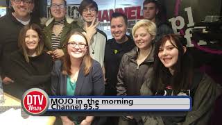 DTV visits MOJO in the Morning Channel 955 [upl. by Tema]