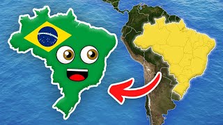 Brazil  Geography amp States  Countries of the World [upl. by Telimay447]