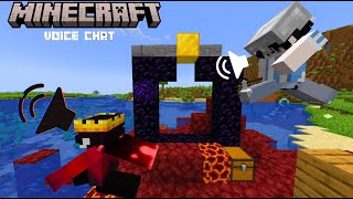 We Beat Minecraft with Proximity Chat [upl. by Donald]