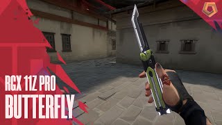 RGX 20 Butterfly Knife Skin Showcase  Valorant RGX 20 Skins Collection [upl. by Nibuz226]