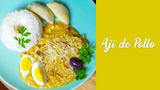 Receta Aji de GallinaPollo [upl. by Airbmak]