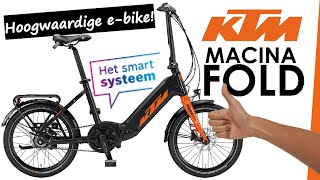 KTM Macina FOLD deze VOUWFIETS is wat anders [upl. by Emili]