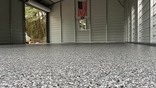 TimeLapse of Epoxy Floor Coating [upl. by Lukasz647]